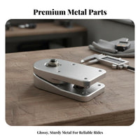 Land Surfing Skateboard Bridge Aluminum Alloy Land Surfing Skateboard Trucks High Resilience Wave-Riding Board Bridge System for Skateboarders