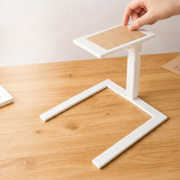 Hands-Unrestricted Overhead Phone Mount Low-Silhouette Overhead Camera Stand Rigid Document Camera Stand Stable for Archivists