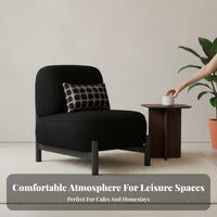 Chunky Single-Seater Sofa Wabi-Sabi Design Armchair high-end aesthetic Comfortable Seating for Homeowners, Business Owners