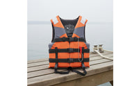 Waterproof Material High Buoyancy Life Jacket Lightweight Design Watersports Safety Vest Reflective Strips Adjustable Flotation Vest for Snorkeling, Surfing