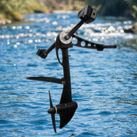 Propulsion System with Foot Pedals Aluminum-Alloy Kayak Pedal Propulsion System Hands Kayak Pedal Drive for Kayakers, Anglers, Water  Cruising