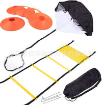 Agility Training Ladder Set with Cones and Resistance Parachute for Soccer Speed Training