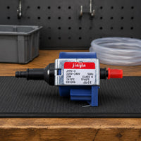 High Pressure Plunger Pump Commercial Grade Electromagnetic Solenoid Pump Heat-Resistant Steamer Valve Long-Lasting for Professionals, Laundry Shop