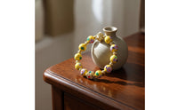 Enameled Bracelet Elegant Cloisonne Bracelet Intricate Wristband for Women, Special Occasions