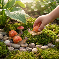 Realistic Snail Model for Garden Decor and Educational Play