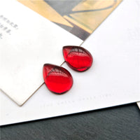 Resin Teardrop Cabochons for DIY Jewelry Making, Hairpins, and Embellishments