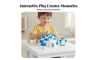 Save the Penguin Game Cute Design Frosty Blocks Breaker Game Parent-Child Interaction Knock Ice Block Toy for Children, Children 3++, Playroom
