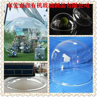 Acrylic Hemisphere Dome Cover Clear Hollow Ball Dustproof Decoration Christmas Ornament