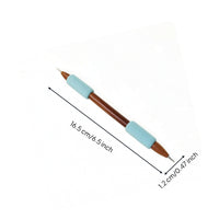 Fine-Tip Clay Carving Stylus Ergonomic Pottery Stylus Non-Slip Clay Carving Tool Wooden for Sculptors, Ceramicists, Crafters, Art Class, Home Workshop