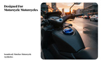Long-Lasting Motorcycle Fuel Container Cap Stylish Design Motorcycle Fuel Container Cap CNC Machined Decorative Engine Plug Safeguarding