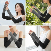 UV Protection Cooling Arm Sleeves for Outdoor Driving
