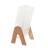 Narrow Slots Space-Saving Acrylic Lipstick Rack Desktop Lipstick Rack