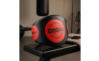 Waist Target Padded Fighting Training Target Stitched Curved Guard for Fighting Arts Trainees, Kickboxers, Strike Exercises