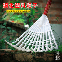 Heavy-Duty Garden Rake for Leaves and Debris, Lawn and Yard Tool