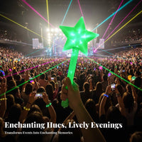stellarShaped Light Stick illuminate at night illuminated blinking rod Multiple blink Modes