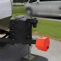 Trailer Hitch Coupler Lock Heavy Duty Trailer Coupler Lock Anti Unauthorized Removal for Storage Areas, Parking Lots, Travel Periods