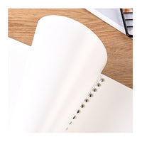 Creative Student Notebook A5/A4 Double-Sided Release Paper Loose-Leaf Journal Simple Japanese Style Coil Notebook