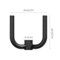 Rowing Bar Attachment Row Handle Texturedgrip-Bar Sturdy Fitness Equipment for Home Gym Owners, Weightlifters