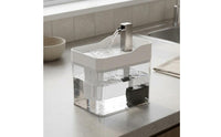 Quiet Pump Feline Water Fountain Easy to Clean Pet Fountain Water Fountain Filter System Large Capacity for Cats, Small Dogs