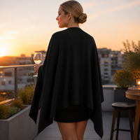 Lightweight Knit Sun Protection Shawl for Summer