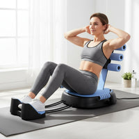 Sit up Assist Device Compact Design Core Workout Auto Spring-Back Core Training Machine