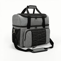 Two Ball Bowling Bag Padded Bowling Bag with Shoe Compartment Sturdy for Travel