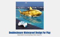 Remote Control Waterproof Rechargeable Underwater Vehicle, Realistic Swaying, High-Speed RC Boat, Kids Toy Gift