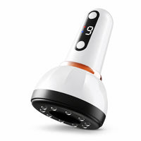 Heated Electric Cupping Massager Handheld Electric Cupping Treatment Machine Vibrating Vacuum Massager Adjustable for Home