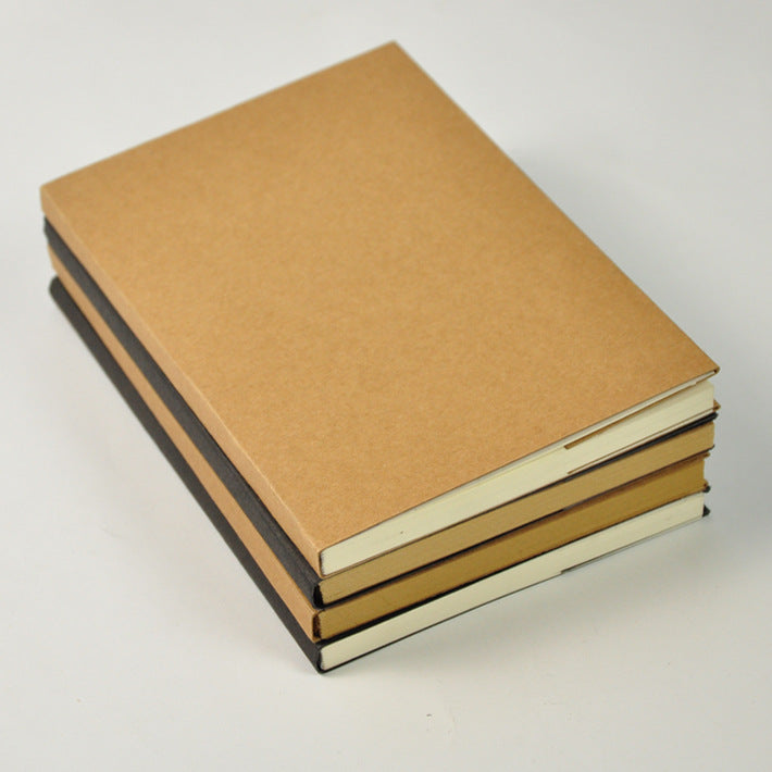 Kraft Paper Sketchbook Blank Notebook for Drawing and Journaling, 32K Thick