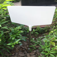Tall PVC Garden Plant Labels for Outdoor Use, Waterproof and Reusable Plant Markers
