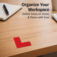 6S Management Location Stickers for Factory Workers, Adhesive Floor Decals for Desktop Positioning, security Signs for Warehouse Office Hospital