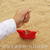 Outdoor Portable Moisture-Proof Pocket Beach Mat Lawn Picnic Sandbag Toss Party Game Mat
