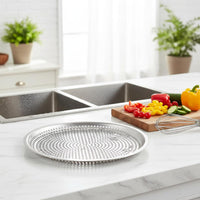 Multiuse Mixing and Draining Bowl Fast Drainage Salad Washing Bowl Easy to Clean Microporous Colander Large Capacity for Baking, Kitchen
