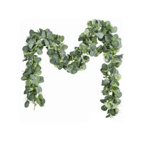 Eucalyptus Garland Vine Flexible Steming Artificial Eucalyptus Vine Trailing Hanging Leaf Garland for Decorative Display