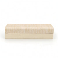 Decorative Storage Box with Lid Wood-Grain Wooden Storage Box with Hinged Lid Matte Chest for Closet