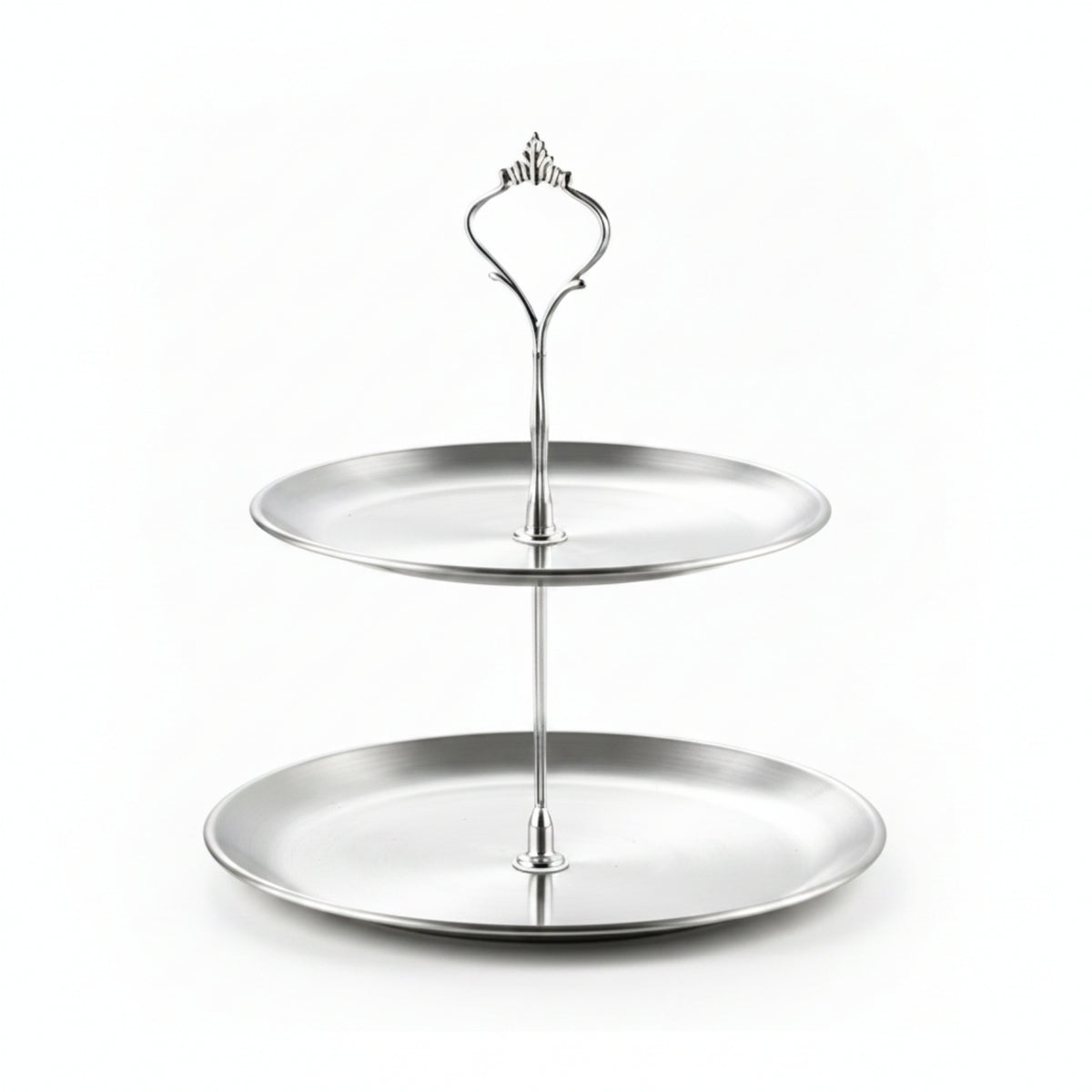 Stainless Steel Cake Stand Detachable Metal Cake Stand Smooth Finish Serveware Easy to Clean