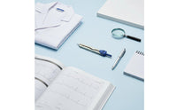 ECG Measuring Divider With Guarding Case Cardiology Ruler Caliper Portable Design Heartbeat Measurement Measuring Tool for Nurses, School