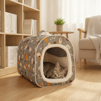Waterproof Outdoor Cat House Winter Warm Thickened Pet Bed Enclosed Dog Shelter