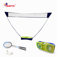 Portable Folding Badminton Net Set with Stand for Outdoor Sports