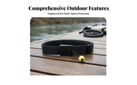 Stand-up Paddleboard Waist Leash Belt Customizable Fit Stand-up Paddleboard Waist Belt Leash Easy to Wear Stand up Paddleboard Harness for Surfers
