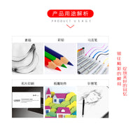 Wholesale Square White Cardboard A4/8K/4K/A5 Thick DIY Handmade Art Paper 250g Printing Business Card Paper