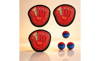 6 Pieces Catch and Toss Game Handheld Sticky Ball Set Soft for Beach, Pool, Kids