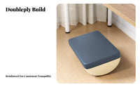 under-table Footrest Improves Posture Foot Stool Easy Assembly for Gaming Setup