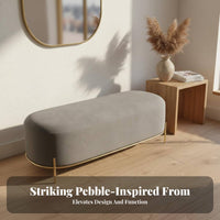 Wabi-Sabi Aesthetic Curved Teddy Settee Minimalist Aesthetic Small Sofa Compact Size Two-Seater Couch Space-Saving Design for Apartment Dwellers, Interior Designers, Reception Area, Boutique, Living Room, Bedroom