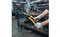 Heavy Duty Manual Hydraulic Crimping Tool Non-Slip Crimping Tool with Hexagonal Head Long-Lasting Hydraulic Crimper Sturdy for Electricians, Electrical Work