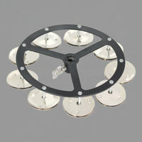 hatHat Bell with Clamp Mount Compact Drum Cymbals Bell Metal Percussion Accessory for Drummers