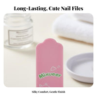 2 Pieces Nail File and Set Professional Multi Grit Nail File Kit Sturdy Double-Sided Polishing Strip for Manicurists, Kids, Home Use, Pedicure