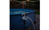 Pool Pipe Holder 3D-Printed Swimming Pool Pipe Holder Sturdy Secure for Above Ground Pools