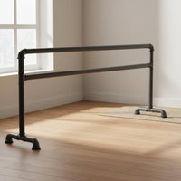 Multi-Purpose Ballet Barre Non-Slip Feet Freestanding Ballet Barre Stable Design Portable Dance Bar Heavy Duty for Children, Adults, Dancers, Gym