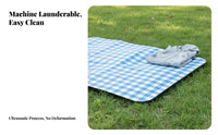 Premium Chunya Textile Outdoor Mat, Oxford Cloth, Ultrasonic, Machine Washable, Portable, Moisture-Resistant, For Outdoors